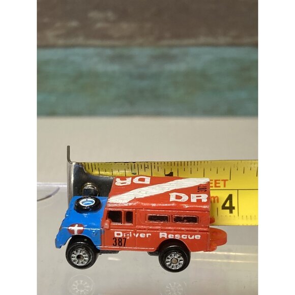 Vintage Galoob Micro Machines DR Driver Rescue Land Rover European Pack RARE - Picture 9 of 9